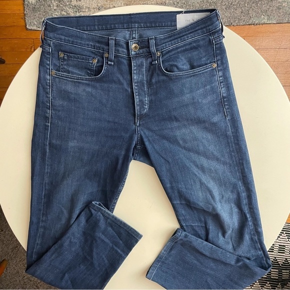 Rag & Bone Men’s Fit 2 Slim Fit Jean Bayview 30x28 - Picture 3 of 10